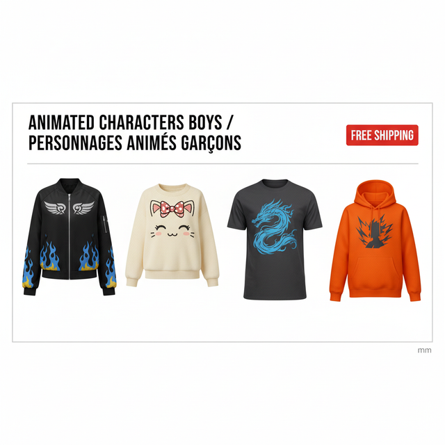Animated Characters Boys