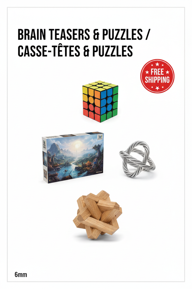 Brain Teasers & Puzzles / Casse-Têtes & Puzzles