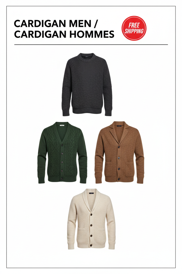 Cardigan Men