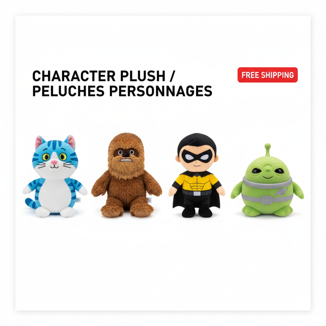 Character Plush / Peluches Personnages//++