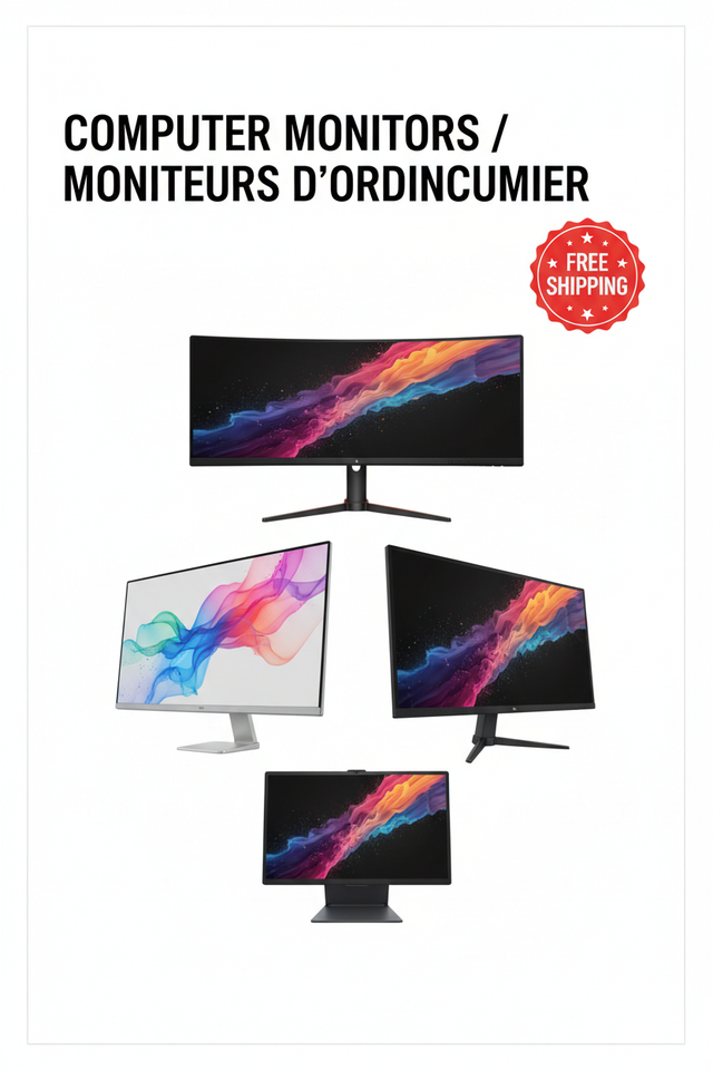 Computer Monitors / Moniteurs d'Ordinateur