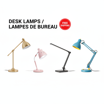 Desk Lamps / Lampes de Bureau //