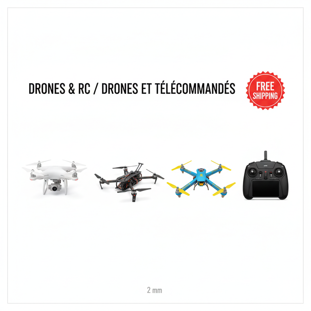 Drones & RC / Drones et Télécommandés//++