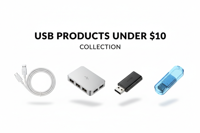 USB Under $10 / USB 10$ et -