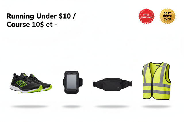 Running Under $10 / Course 10$ et -