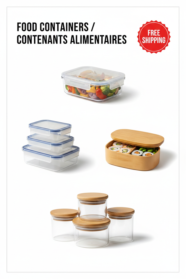 Food Containers / Contenants Alimentaires