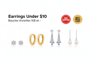 Earring Under $10 / Boucles d'oreilles 10$ et -