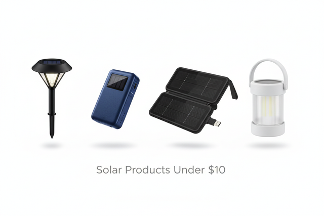 Solar Under $10 / Solaire 10$ et -
