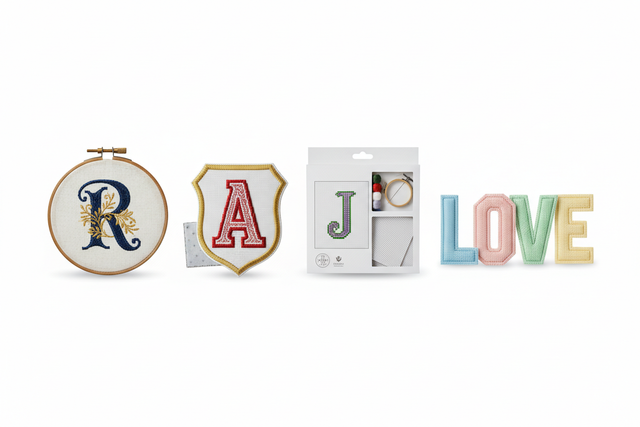 Embroidery Monogram Collection