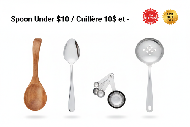 Spoon Under $10 / Cuillère 10$ et -