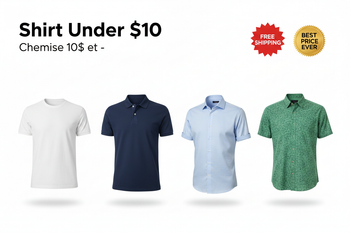 Shirt Under $10 / Chemise 10$ et -