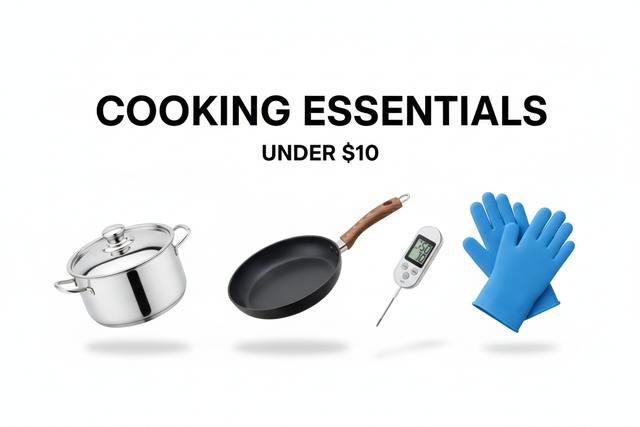 Cooking Under $10 / Cuisson 10$ et -
