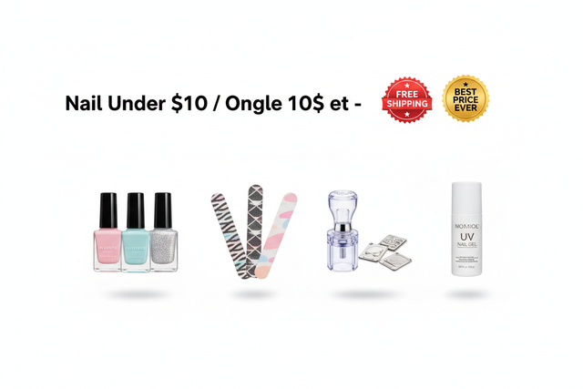 Nail Under $10 / Ongle 10$ et -