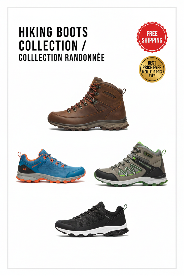 Hiking Boots Collection / Collection Randonnée