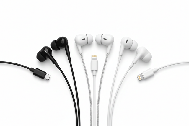 USB-C & Lightning Earphones / Écouteurs USB-C & Lightning