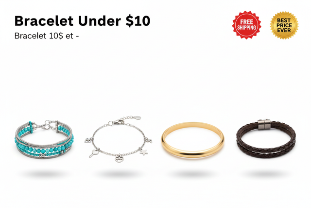 Bracelet Under $10 / Bracelet 10$ et -