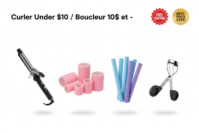 Curler Under $10 / Boucleur 10$ et -