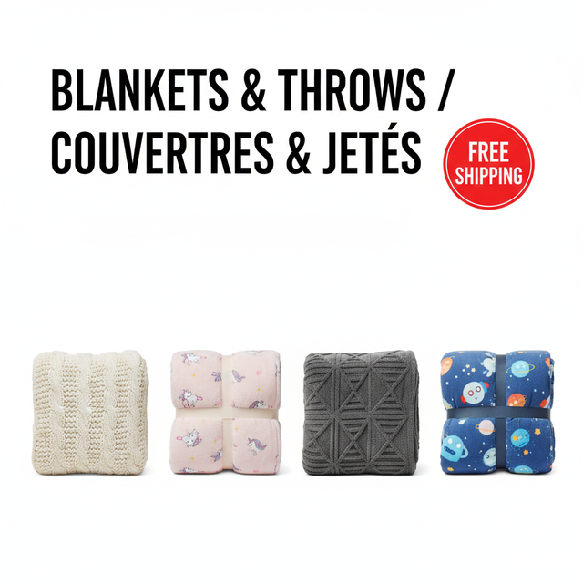 Blankets & Throws / Couvertures & Jetés//++