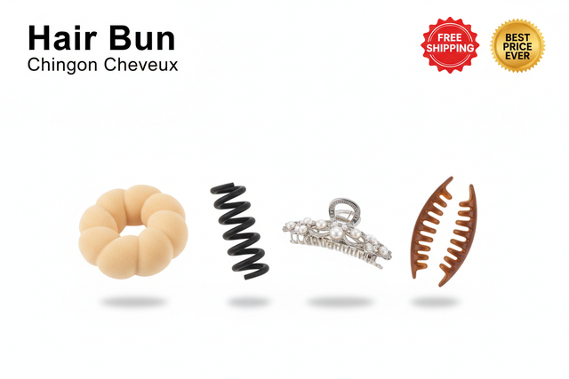 Hair Bun / Chignon Cheveux