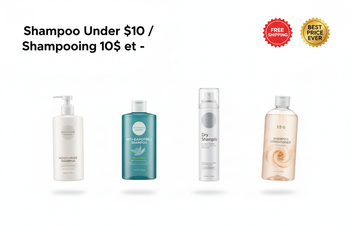 Shampoo Under $10 / Shampooing 10$ et -
