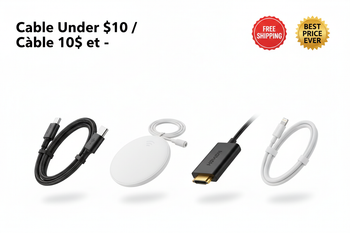 Cable Under $10 / Câble 10$ et -