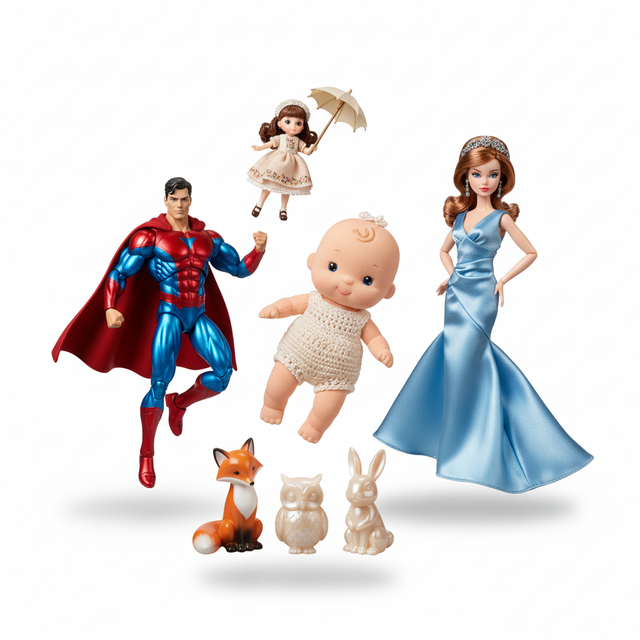 Toys Dolls Figures / Poupees Figurines