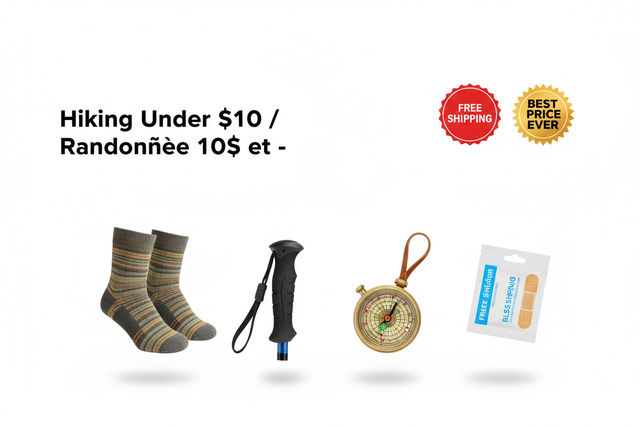 Hiking Under $10 / Randonnée 10$ et -