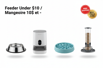 Feeder Under $10 / Mangeoire 10$ et -