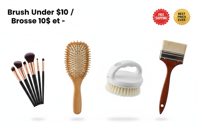 Brush Under $10 / Brosse 10$ et -