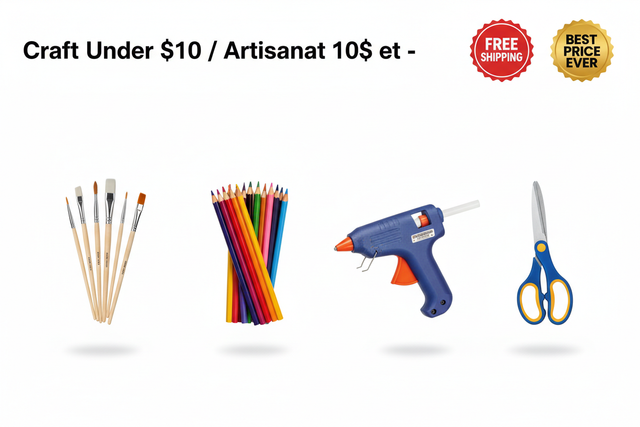 Craft Under $10 / Artisanat 10$ et -