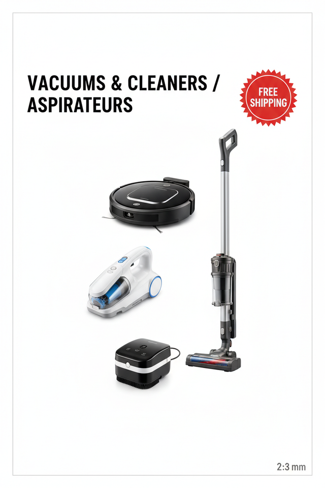 Vacuums & Cleaners / Aspirateurs