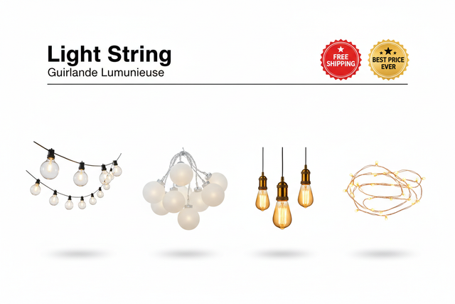 Light String / Guirlande Lumineuse