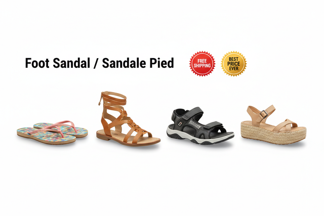 Foot Sandal / Sandale Pied