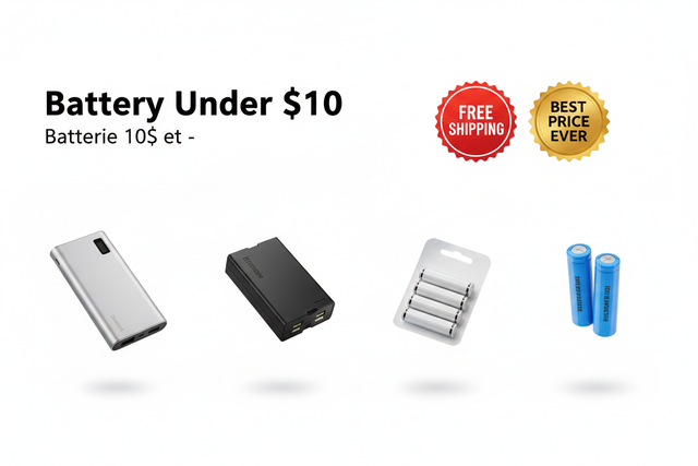 Battery Under $10 / Batterie 10$ et -