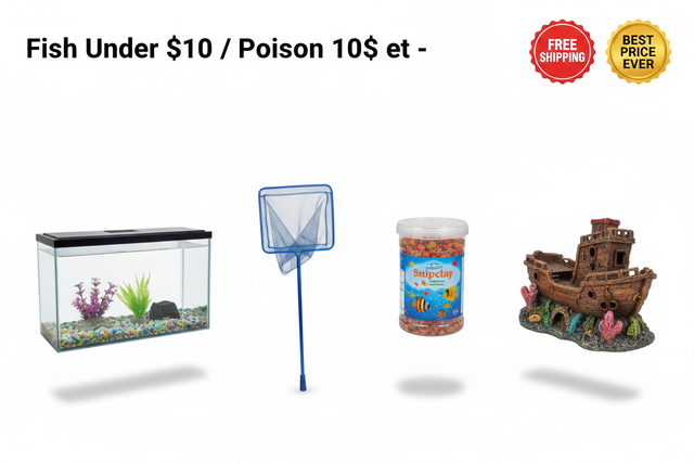Fish Under $10 / Poisson 10$ et -