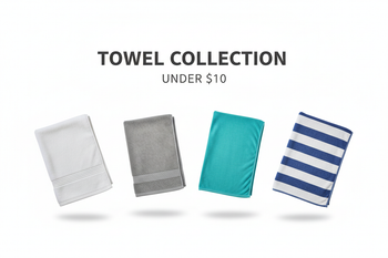 Towel Under $10 / Serviette 10$ et -