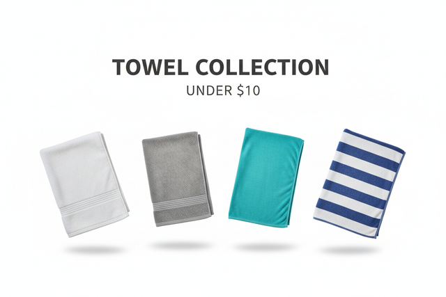 Towel Under $10 / Serviette 10$ et -