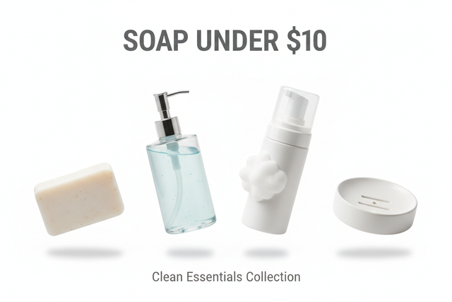 Soap Under $10 / Savon 10$ et -