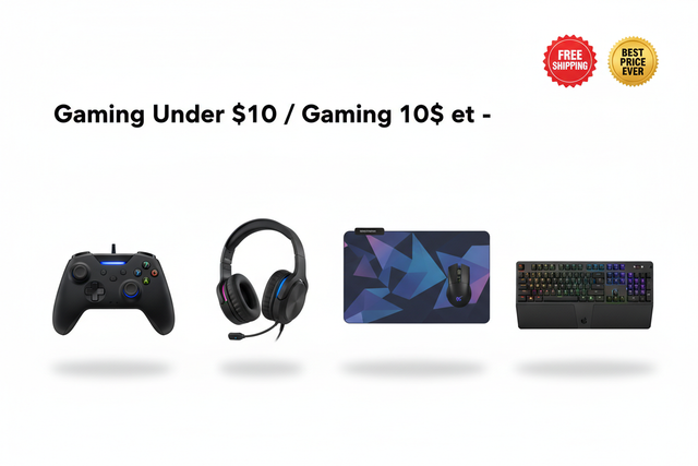 Gaming Under $10 / Gaming 10$ et -