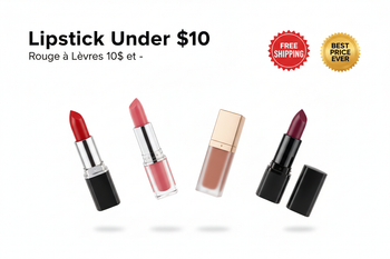 Lipstick Makeup Under $10 / Rouge à Lèvres Makeup 10$ et -