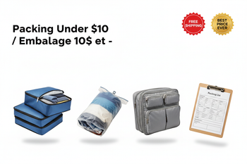 Packing Under $10 / Emballage 10$ et -
