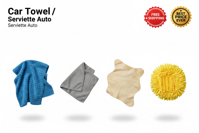 Car Towel / Serviette Auto