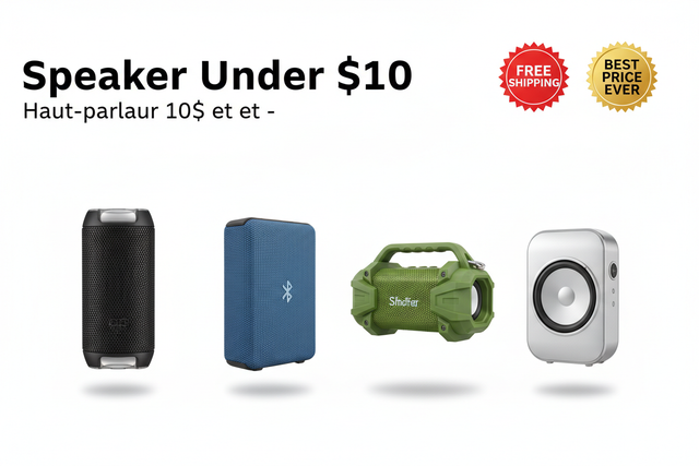 Speaker Under $10 / Haut-parleur 10$ et -