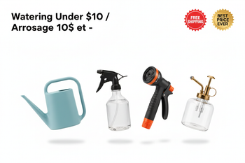 Watering Under $10 / Arrosage 10$ et -