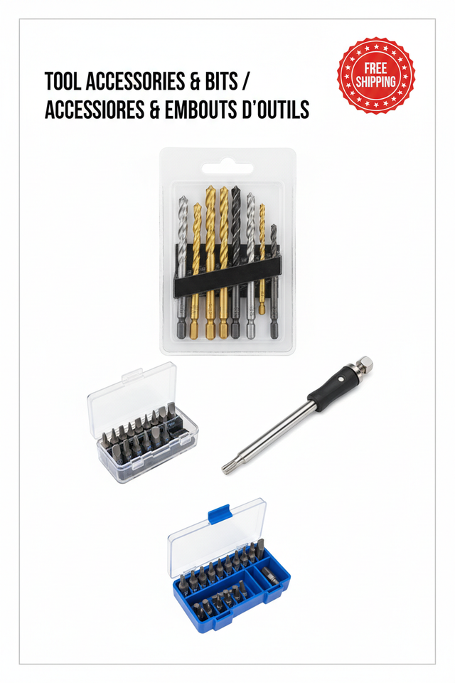 Tool Accessories & Bits / Accessoires & Embouts d'Outils