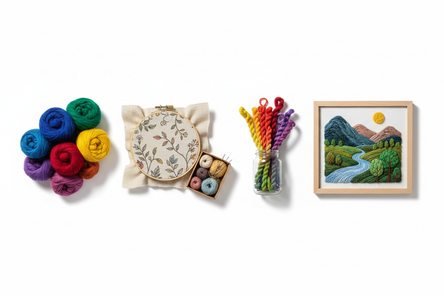 Embroidery Wool / Broderie Laine