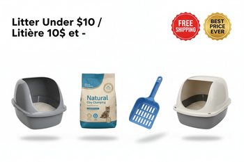 Litter Under $10 / Litière 10$ et -