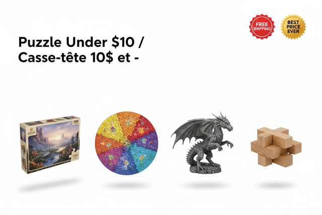 Puzzle Under $10 / Casse-tête 10$ et -