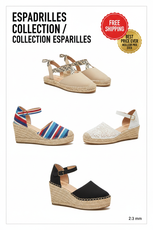 Espadrilles Collection / Collection Espadrilles