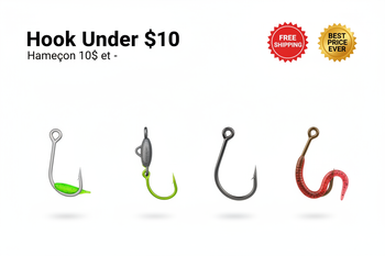 Hook Under $10 / Hameçon 10$ et -
